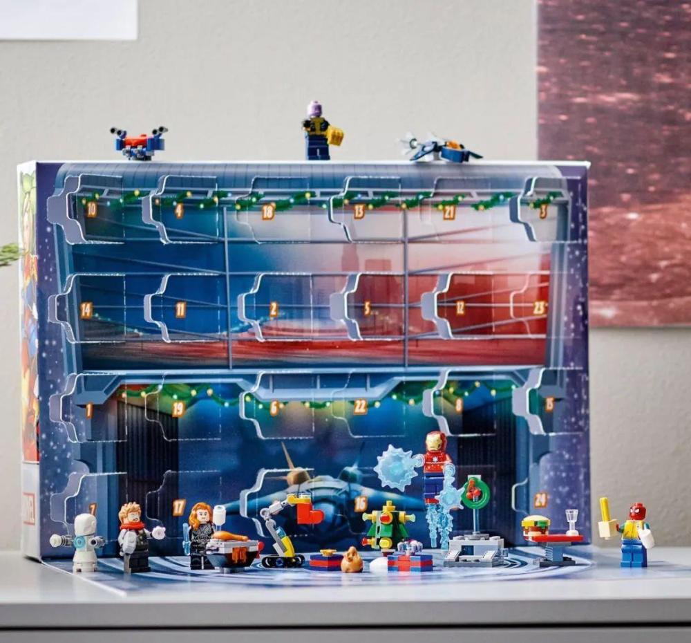 乐高76196漫威倒数日历正式亮相!