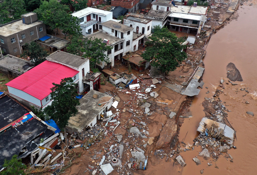 关注河南强降雨河南特大洪涝灾害影像纪实
