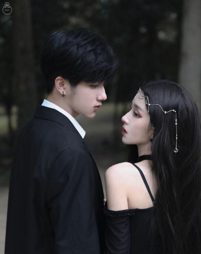 机智张戴假发与男友拍绝美大片,造型精致但p图太猛