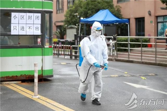 直击"心圆西苑小区"封闭管理现场|外卖|上海|核酸检测|张伟峰|疫情