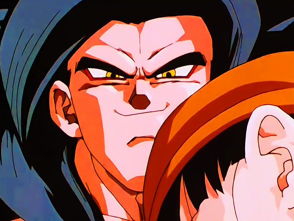 龙珠gt 超四悟空壁纸 不得不说 超四悟空的造型是真的帅 腾讯新闻