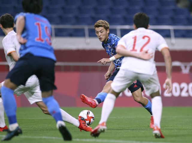 东京奥运会足球男子半决赛西班牙胜日本