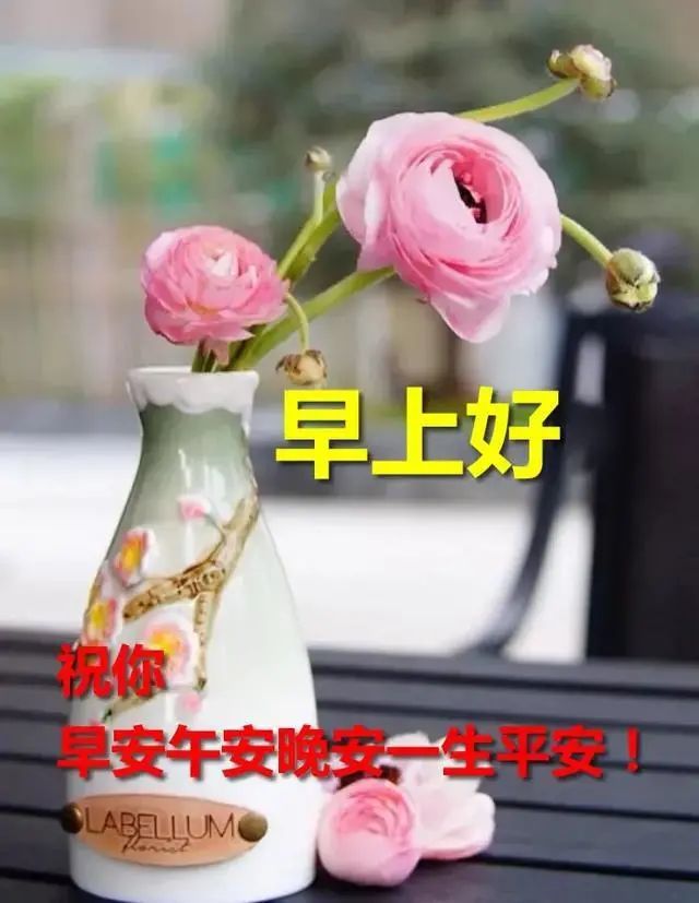 早上好朋友微信早安祝福语问候动态美图短信早上好漂亮美图问候大家