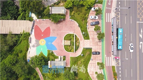 济南首个“垃圾分类”主题口袋公园亮相