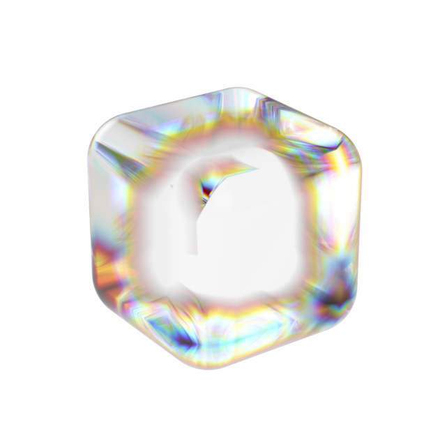 几十款酸性设计潮流折射玻璃素材下载