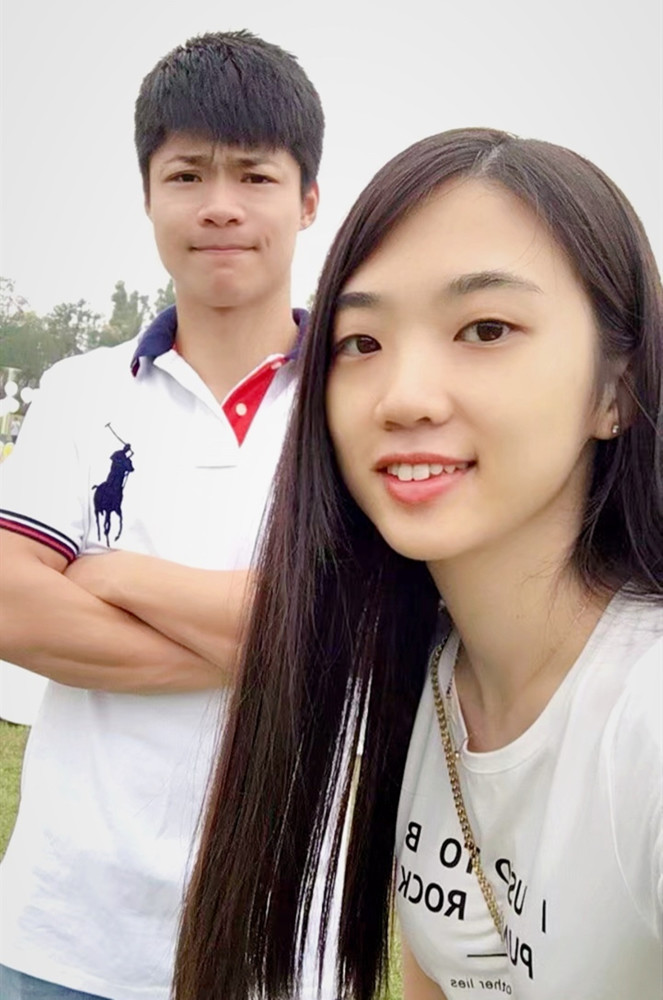 兩人在17年結婚,蘇炳添的成功離不開林豔芳的鼓勵與支持!