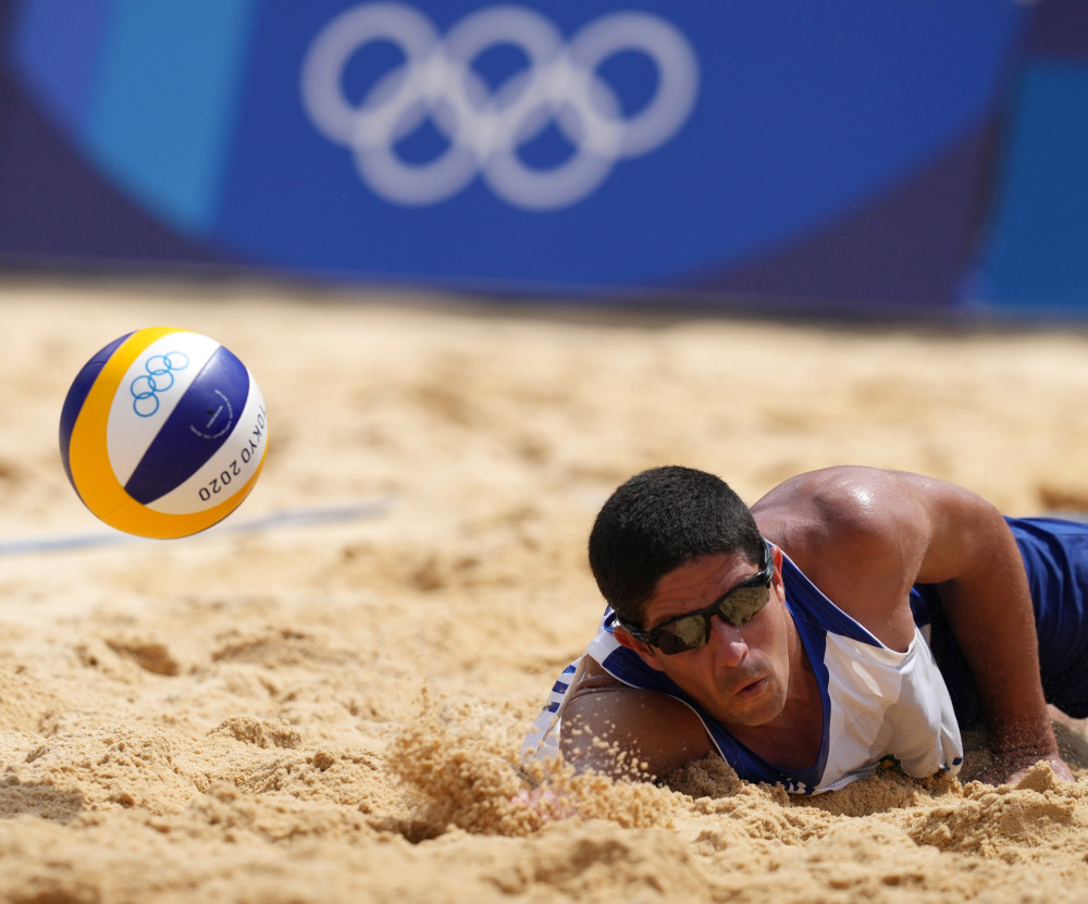 (东京奥运会)沙滩排球——拉脱维亚组合晋级男子半决赛