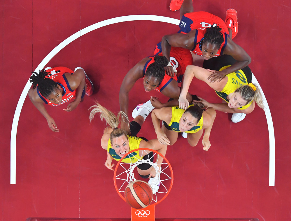 (东京奥运会)篮球——女子四分之一决赛:美国队晋级半决赛(2)