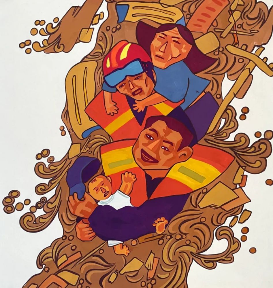 他们争分夺秒,哪里最危险就冲向哪里;他们勇敢逆行,只因人民至上生命