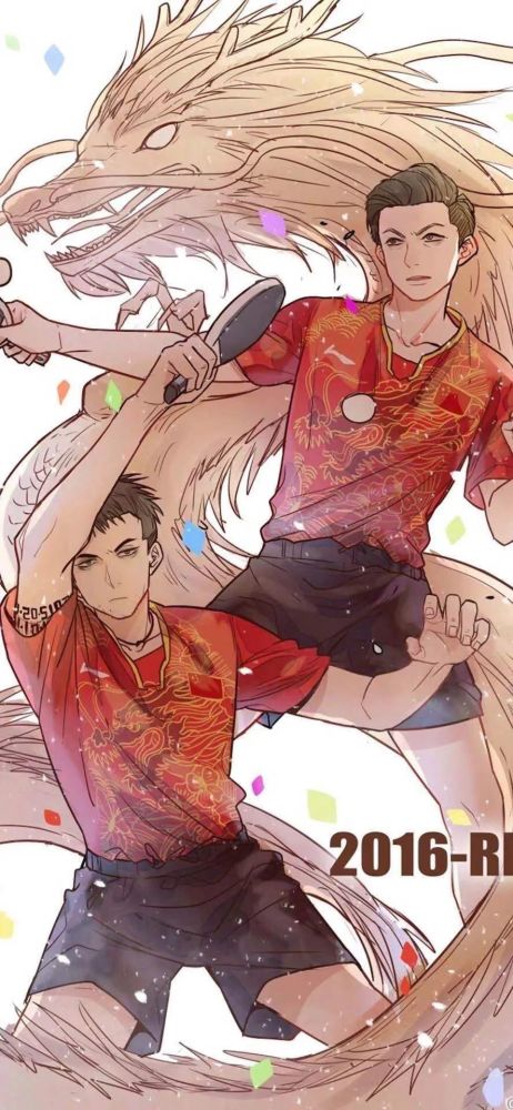 国乒三剑客壁纸 马龙 张继科 许昕