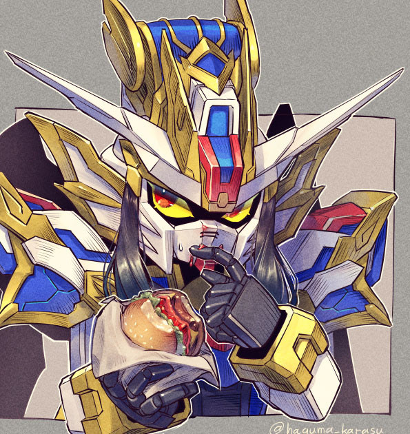 模玩控诸葛亮自由高达曹操飞翼高达sd插画