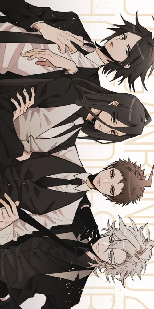 弹丸论破狛枝凪斗x神座出流x日向创三人组动漫全面屏壁纸