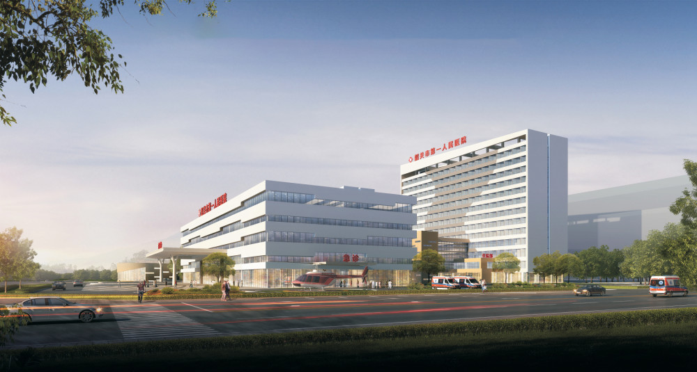 韶关市第一人民医院 院内停车场及病人转运通道路面改造工程 施工图