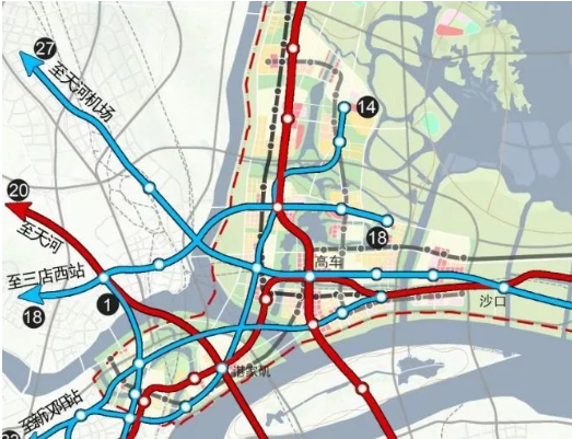 武漢地鐵8號線北延線28號線18號線哪一條對黃陂最有利