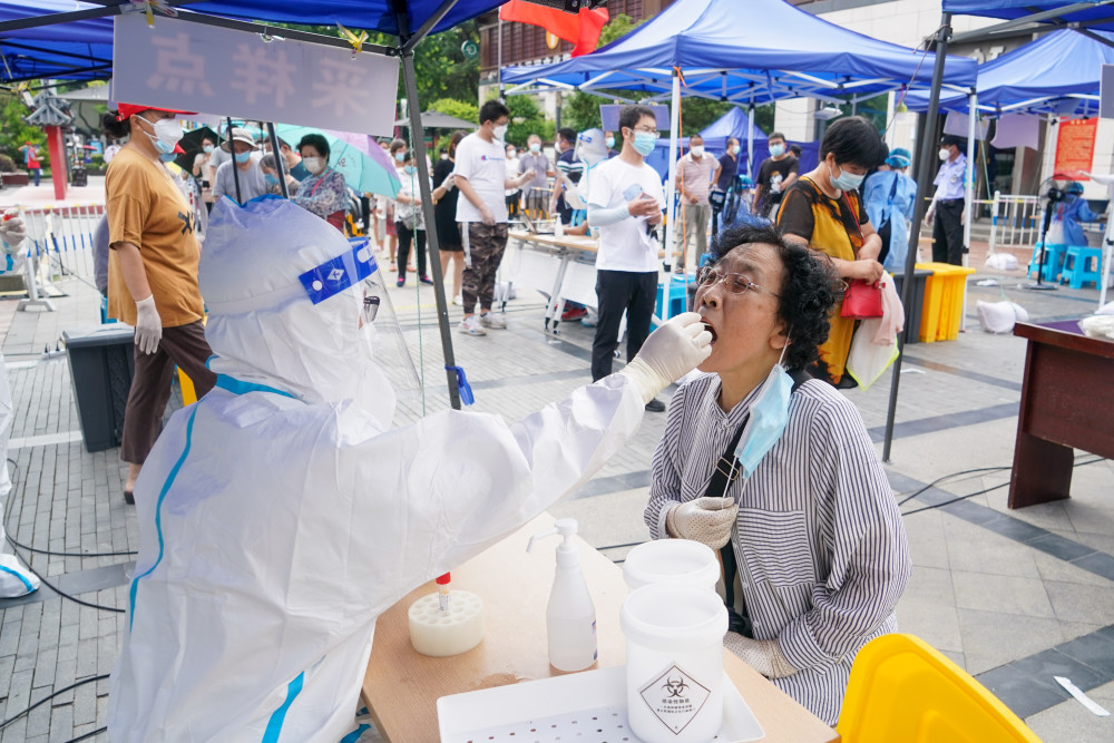 (聚焦疫情防控)扬州主城区开展第三轮大规模核酸检测