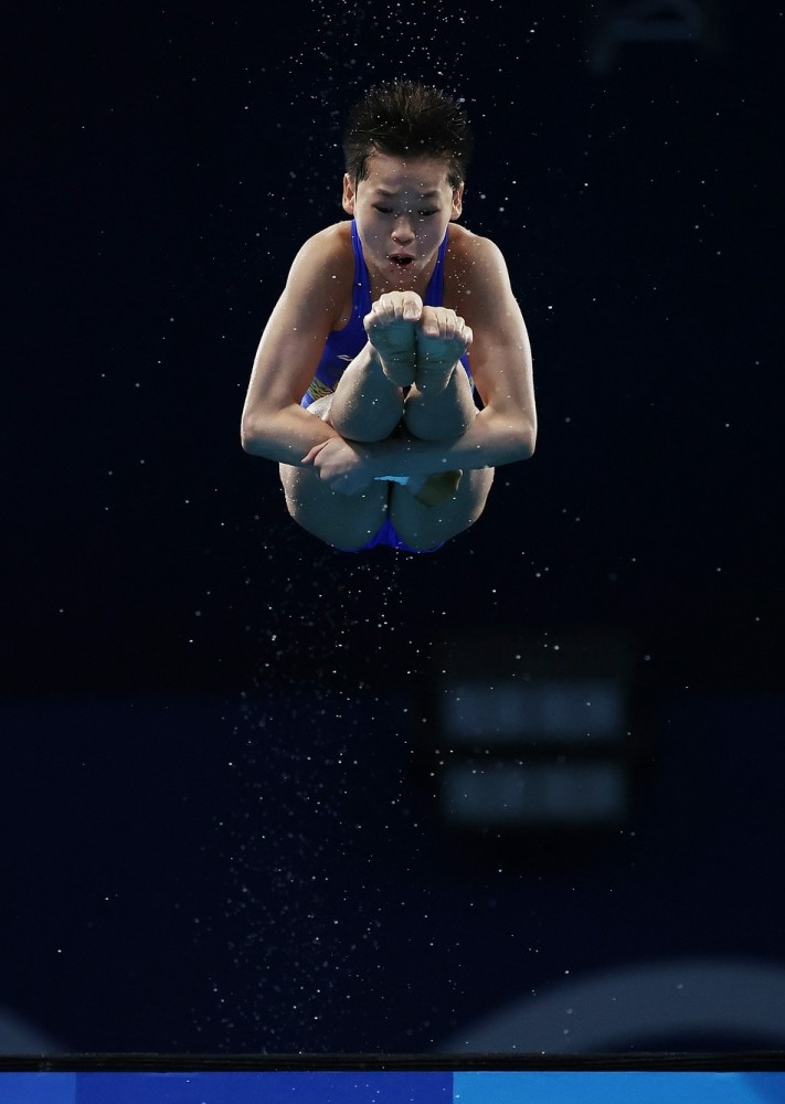 最终全红婵凭借着近乎完美的发挥,获得了这个项目的金牌,陈芋汐获得了