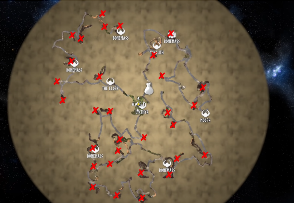 有玩家用45小时逆流程反向通关了英灵神殿