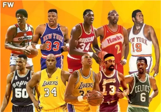 nba NBA历史顶级中锋总统山，大家觉得合理吗？