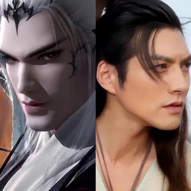 娱乐圈的建模脸明星杨超越可爱张予曦精致严宽神还原