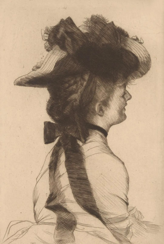 艺推丨画家詹姆斯·提索高清素描作品