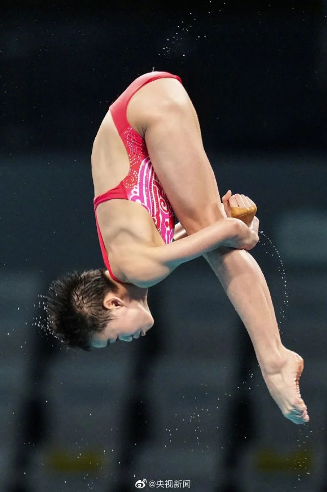 第33金14岁全红婵上演水花消失术