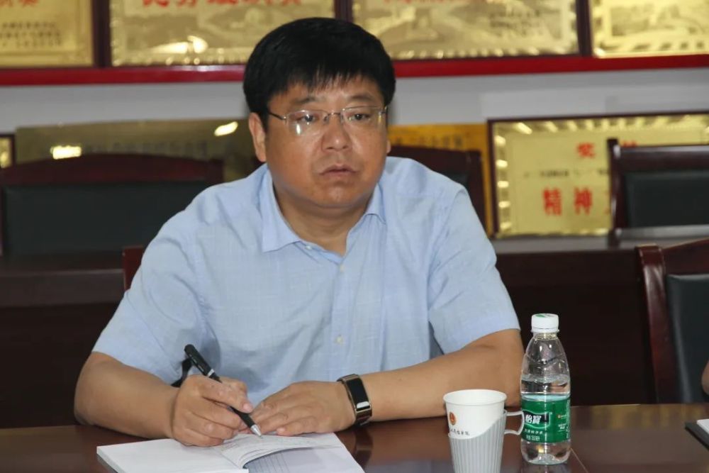 榆林市人民检察院杨学文一行来我院调研指导工作