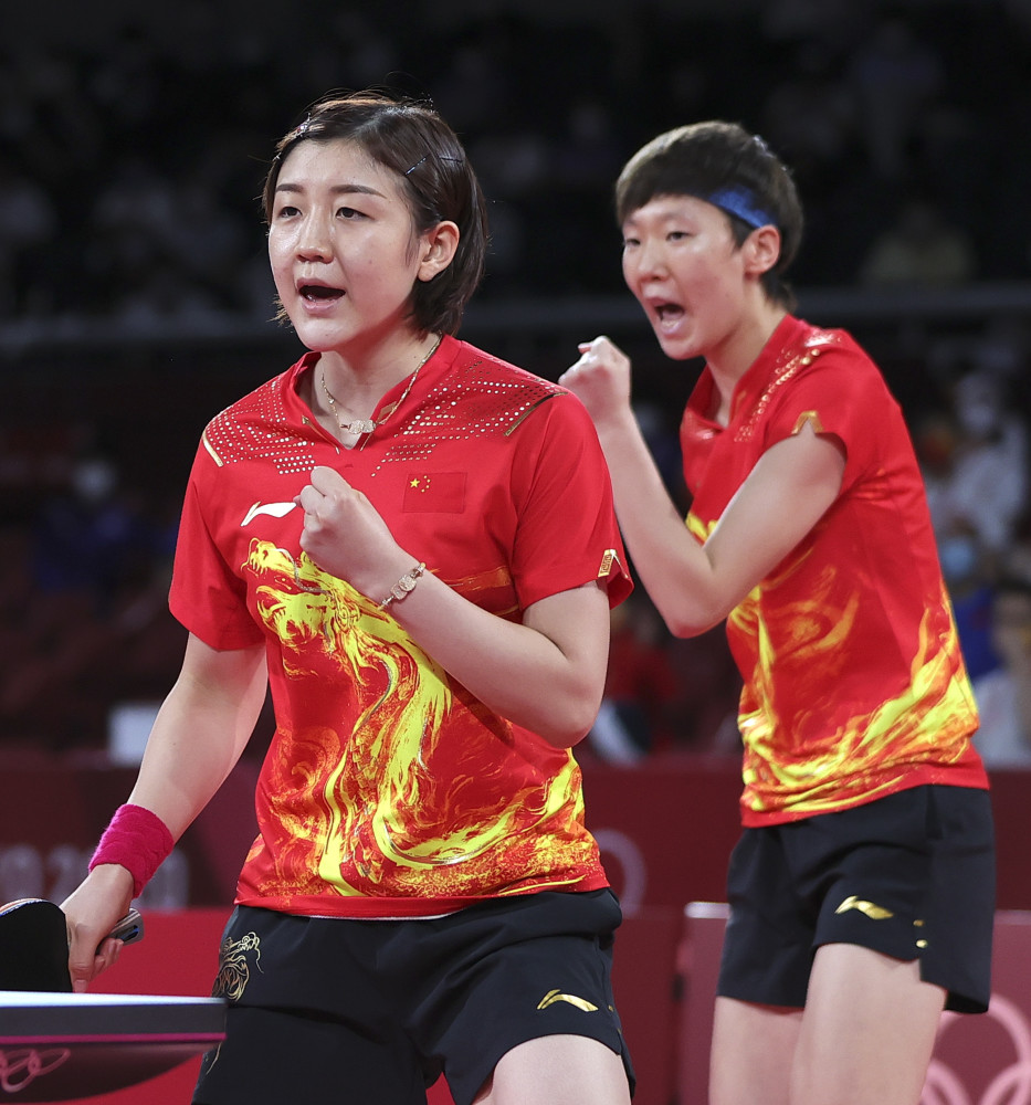 东京奥运会|中国女乒胜日本强势夺得团体冠军