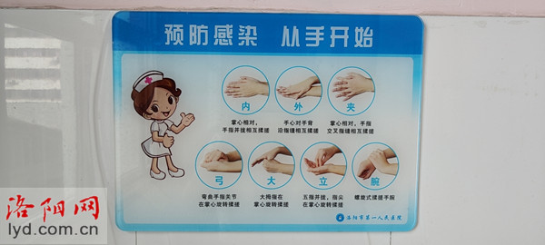洛阳漂亮护士小姐姐教您正确洗手七步骤