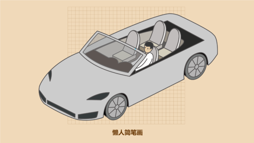 1分钟学会画老司机