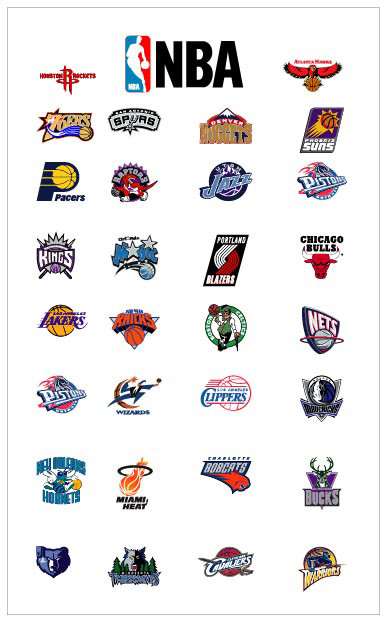 nba有史以來最好看的logo和球衣.簡直就是藝術品呀_騰訊新聞