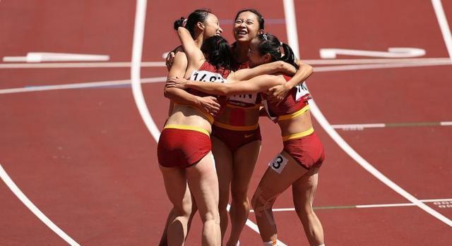 中國女子4x100米接力隊這次不