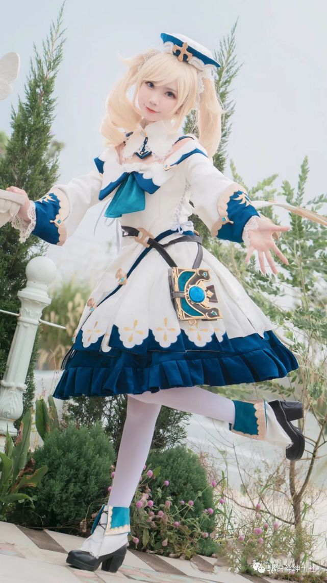 cos:原神芭芭拉cos正片@大肉丸
