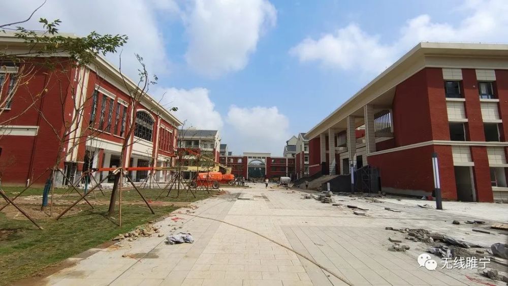 速看睢宁一所新学校即将投入使用