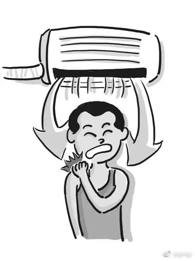 三伏天吹风莫"贪杯"