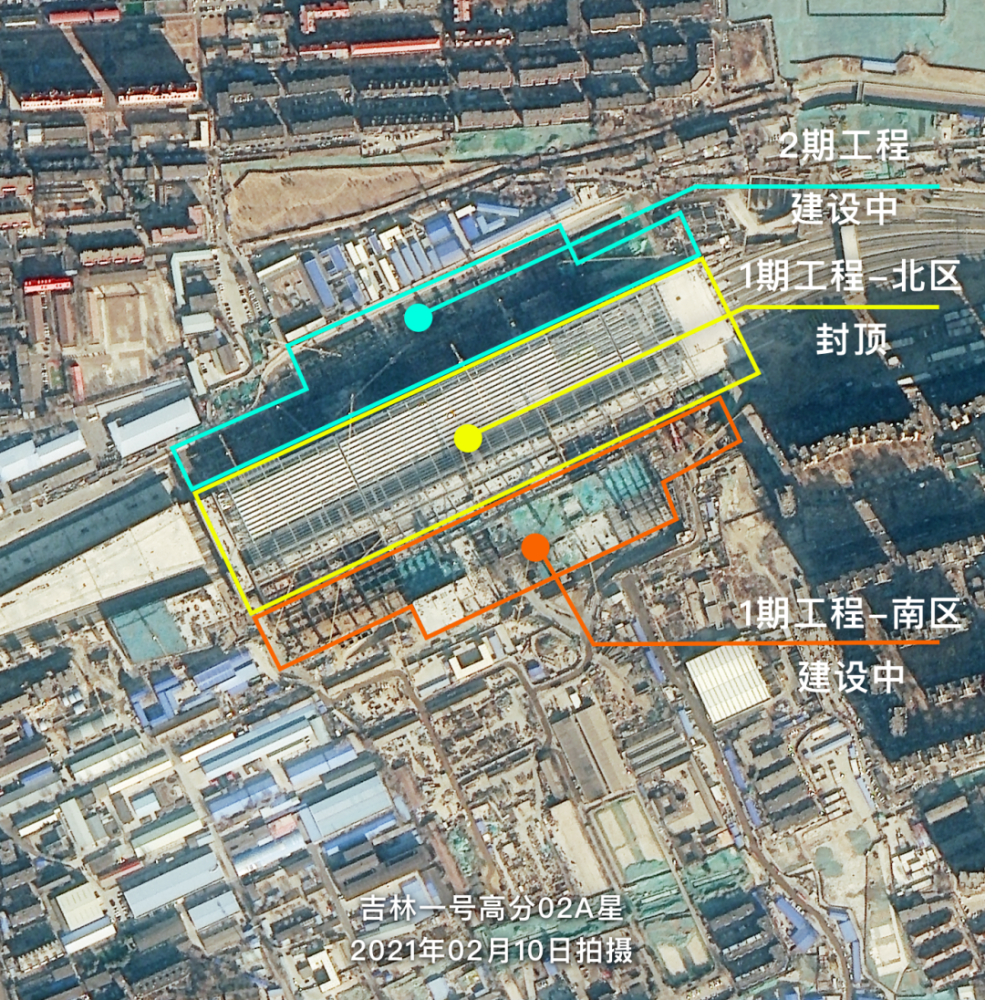 【卫星目击】北京丰台站建设最新进展