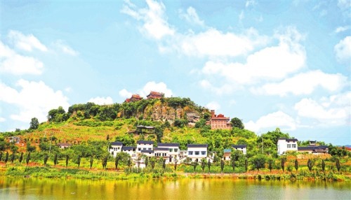 诗意美景入画来永川区来苏镇梳妆台村人居环境整治见闻