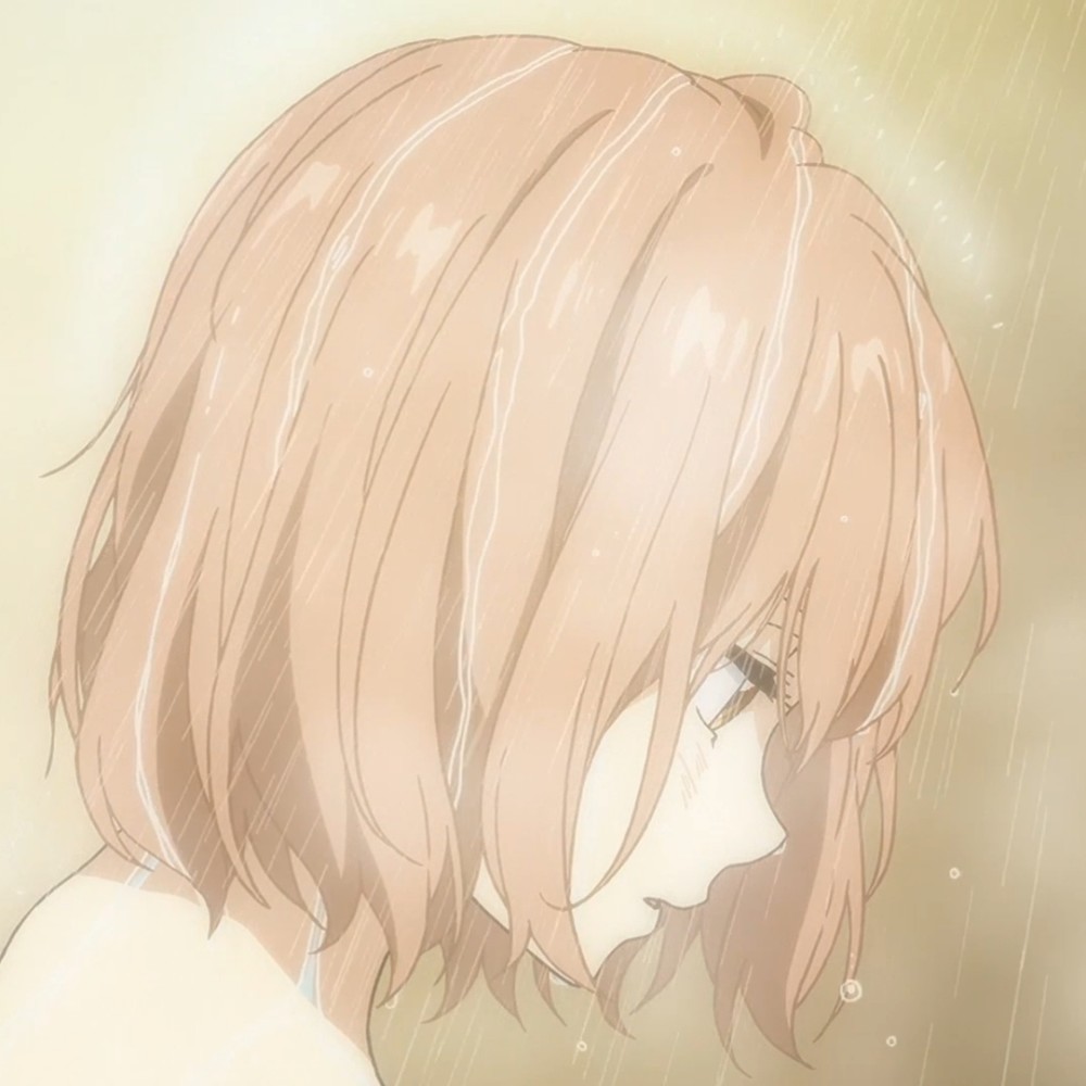 动漫头像:绝美侧颜