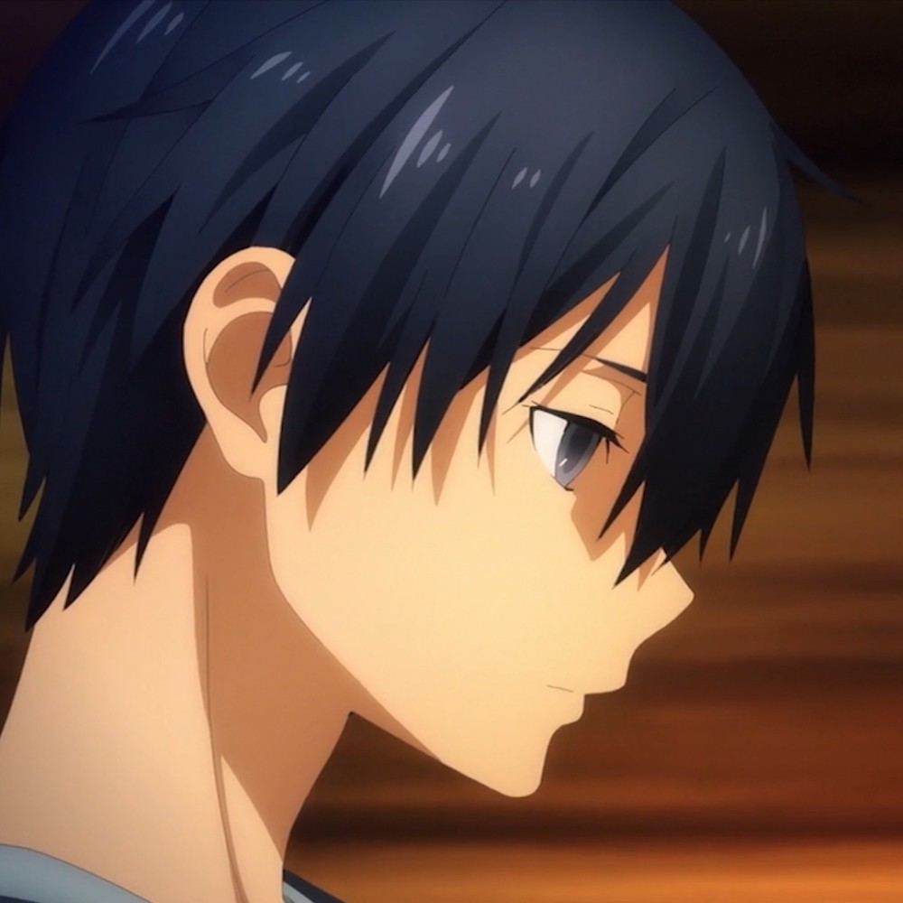 动漫头像:绝美侧颜