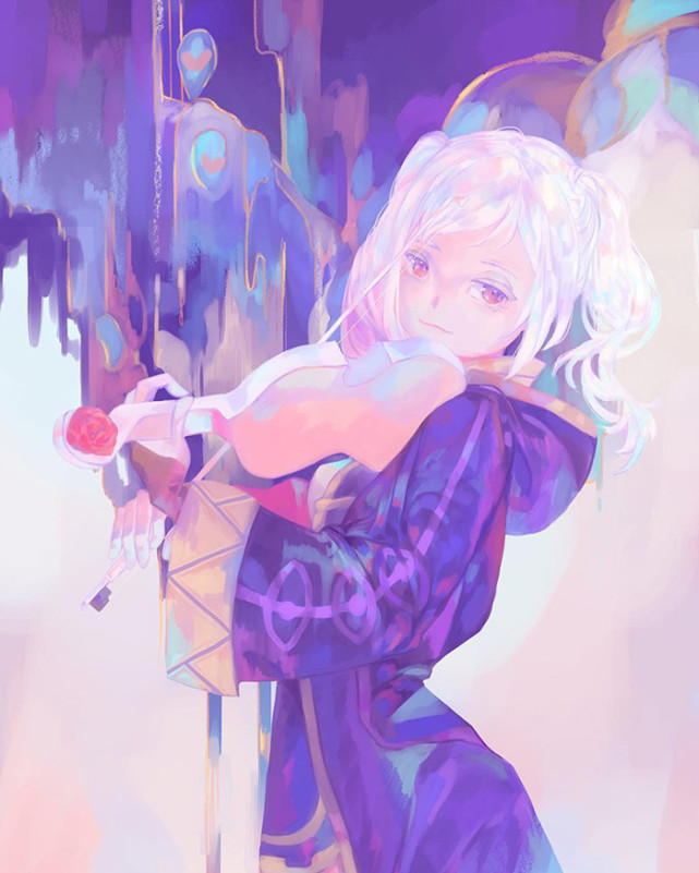 插画分享 梦幻唯美的日式清新画风