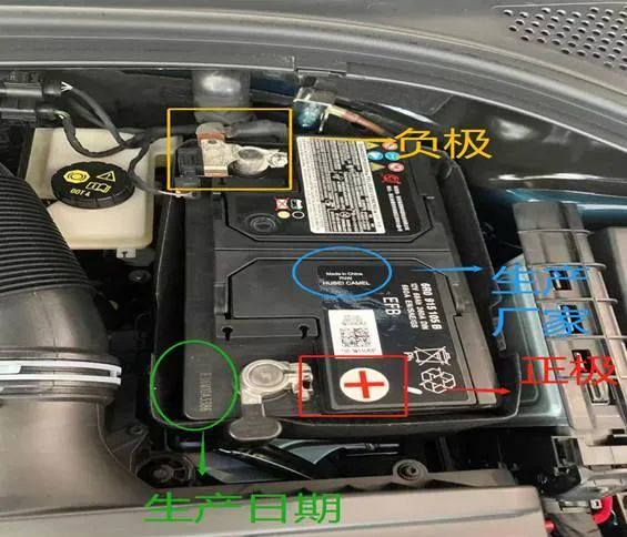 电池如下:汽车电瓶生产日期一般印在电瓶表面上用一串数字或者批号