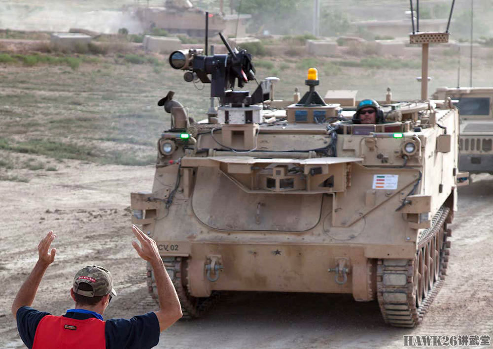 美军测试粗齿锯无人坦克动作电影明星上战场天网开启