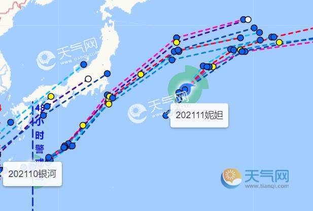 温州台风网最新的实时路径图台风妮妲未来会影响浙江吗