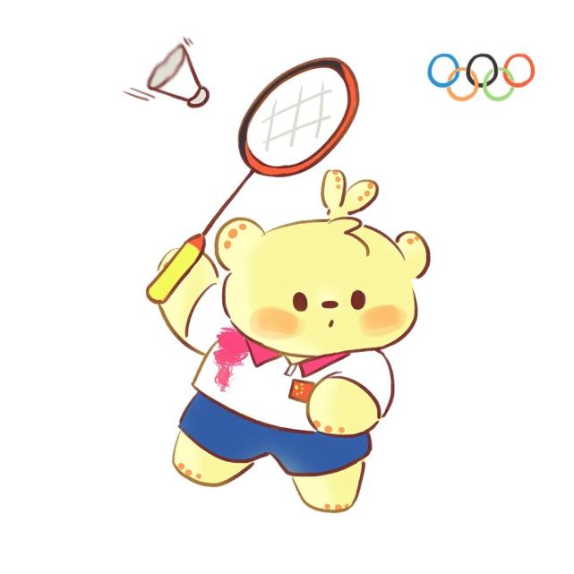 "萌芽熊"版奥运健儿来了