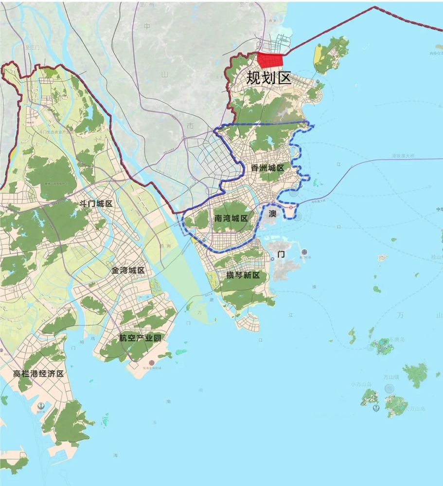 17所学校 综合医院 影剧院!珠海北围控规批后公示出炉!_腾讯新闻