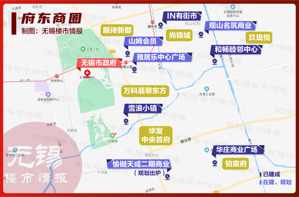 经开撑得起多少商圈