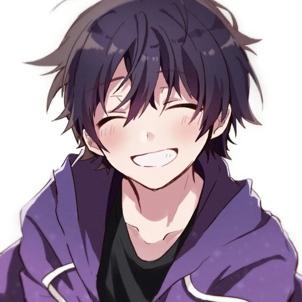 动漫男生头像耐心是高尚的秉性坚韧是伟大的气质