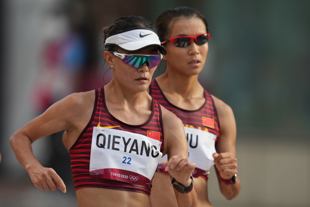 东京奥运会田径女子20公里竞走赛况