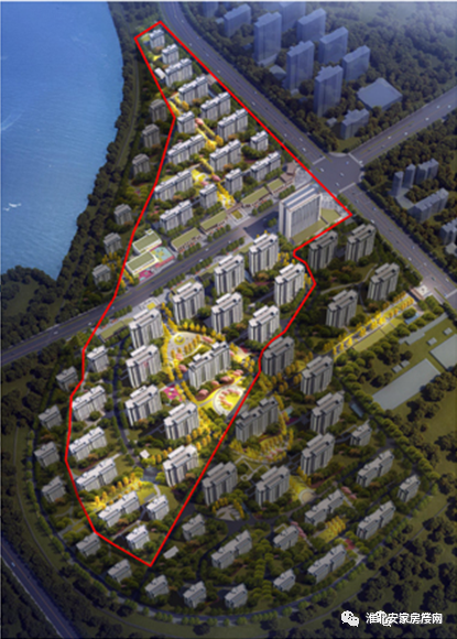 纯新盘总建面1991万m05淮北相湖旁新项目落地规划鸟瞰图出炉