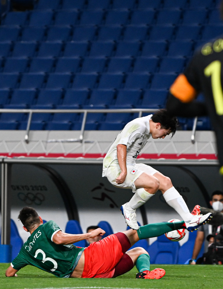 东京奥运会足球男子铜牌战墨西哥胜日本