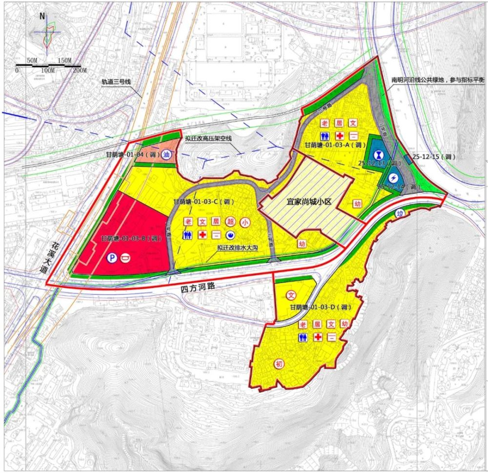 南明区5大城更项目规划公示涉及陈庄坝四方河青云路等